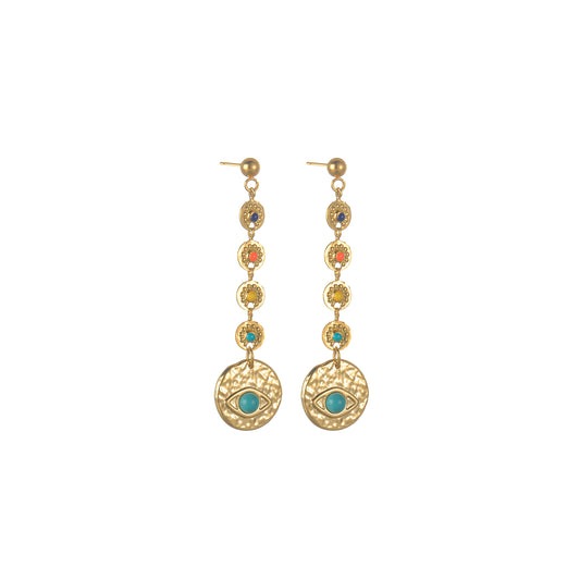 Bohemian Gypsy | 14K Gold Plated Earrings
