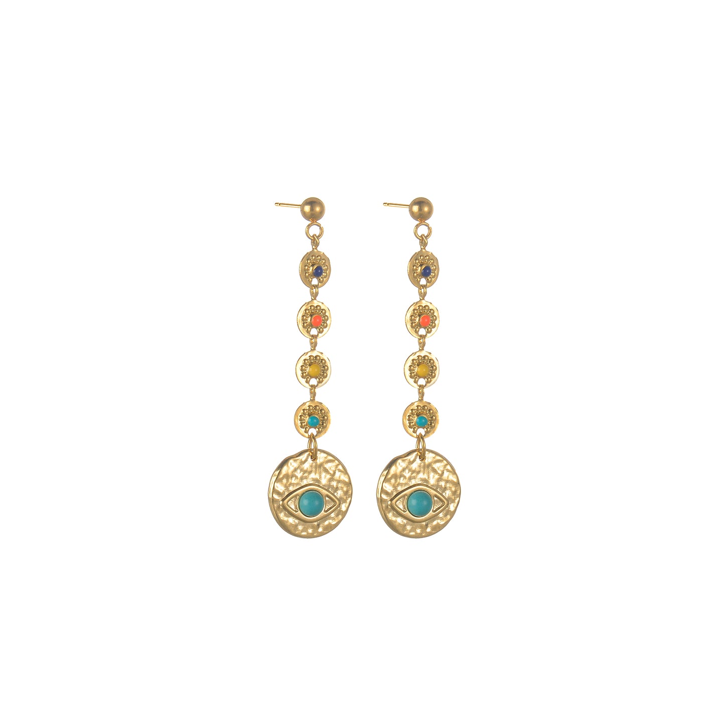 Bohemian Gypsy | 14K Gold Plated Earrings