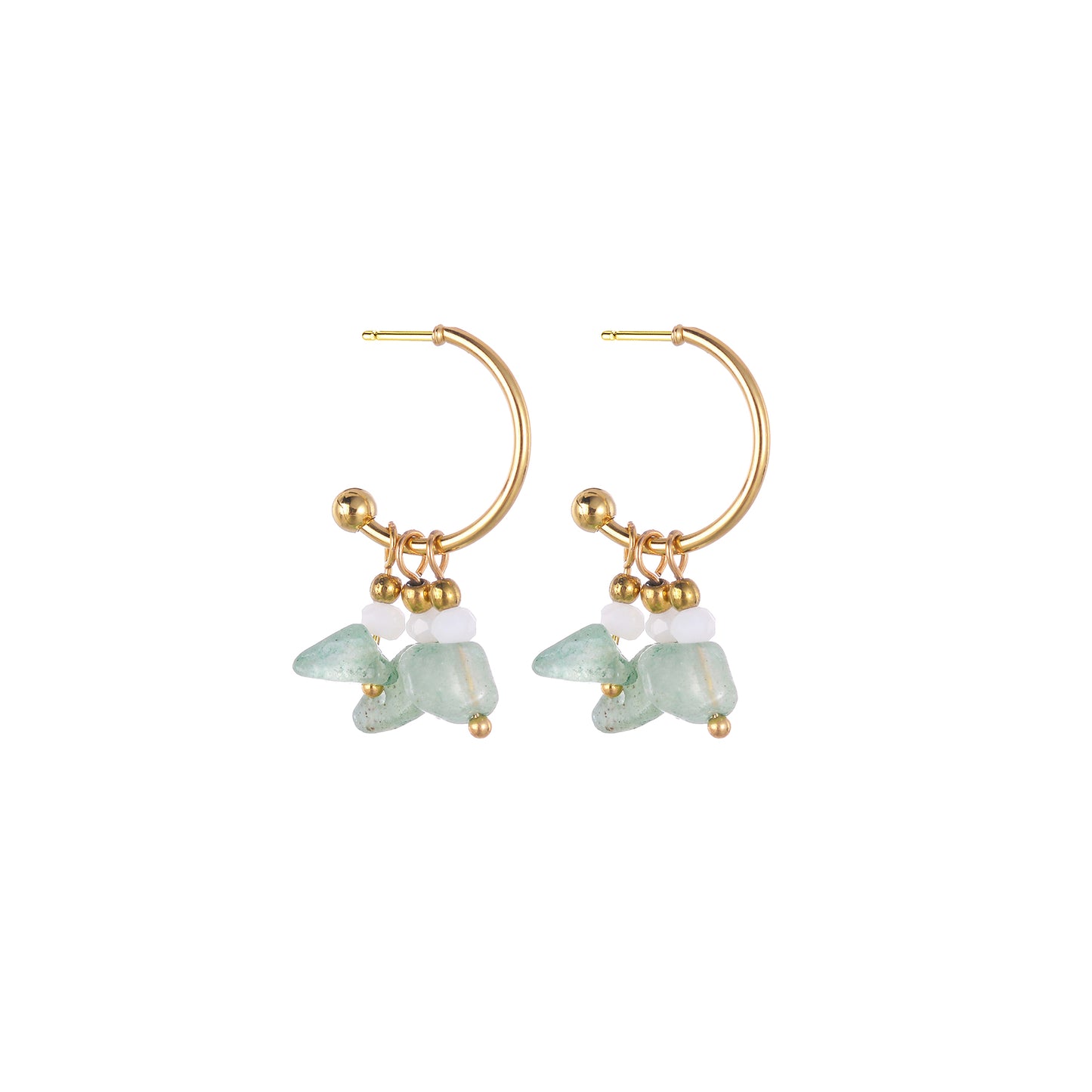 Gems Galore Earrings | 14K Gold Plated Earrings