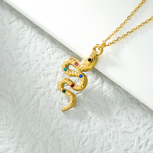 Medusa | 14K Gold Plated Necklace
