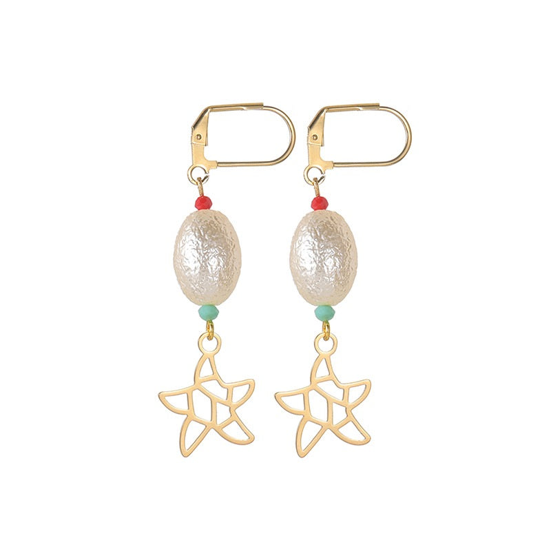 Sea Love Earrings | Gold Plated Earrings