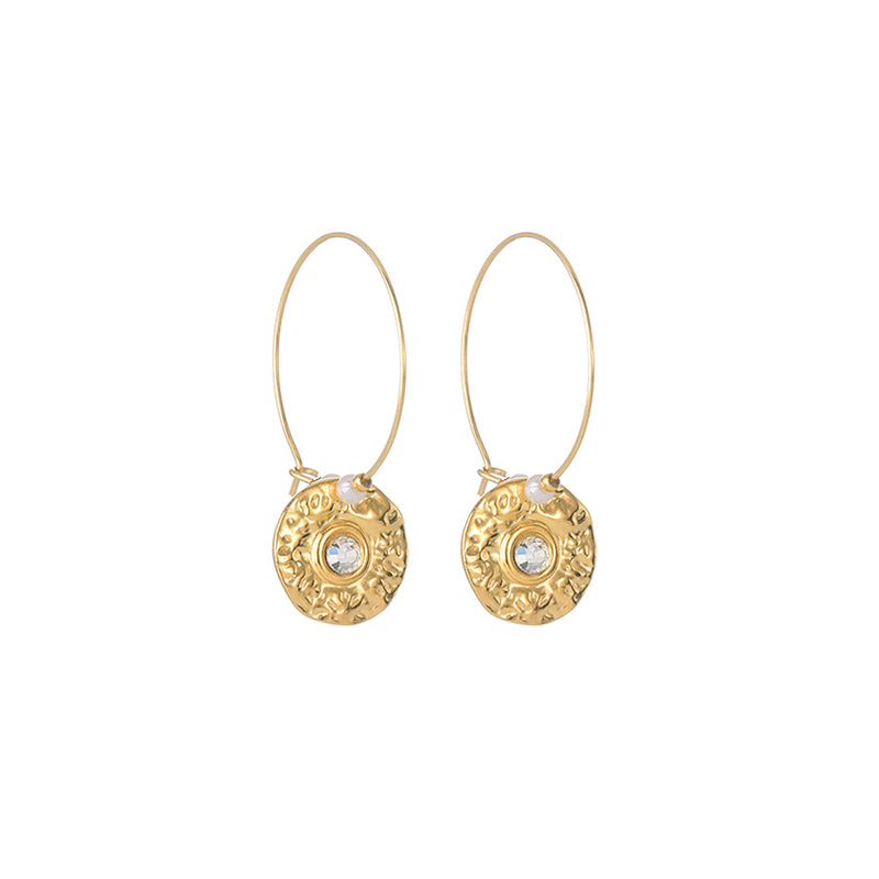 The Diva's | 14K Gold Plated Titanium Earrings