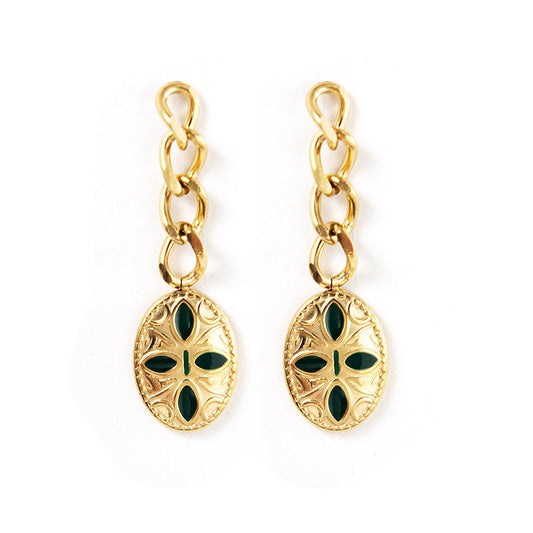 The Duchess | 14K Gold Plated Earrings